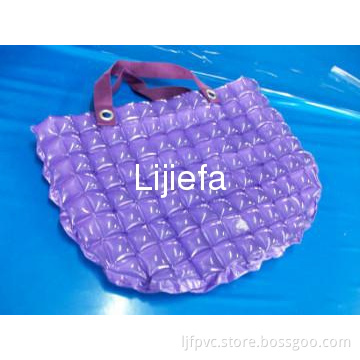 Inflatable shopping bag